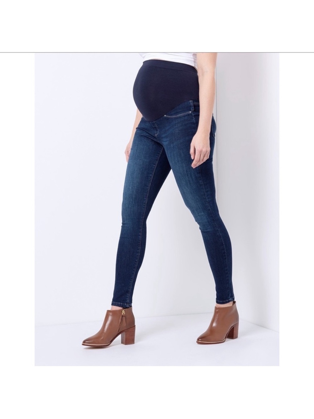 Seraphine Maternity skinny jeans size 8 dark wash